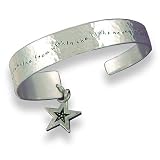 Shine From Within - Hammered Sterling Silver Bracelet