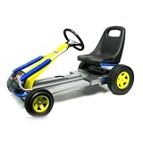 Go-Kart Battery-Operated Ride-On Car - Yellow