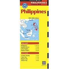 Philippines Travel Map: 2005/2006 Edition (Periplus Travel Maps)