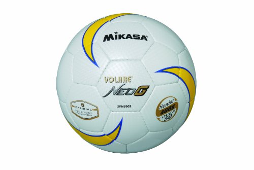 ミカサ サッカーボール軽量球5号 全国シニア大会唯一の公式試合球(50歳以上) 400g シニア用 SVN500S