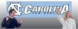 North Carolina Tar Heels - UNC 8 Foot Applique and Embroidered Banner NCAA College Athletics Fan Shop Sports Team Merchandise