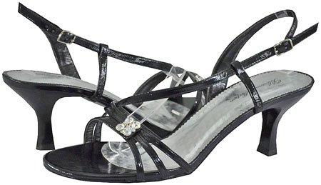 Blossom Venice-12 Black Women Dress Sandals