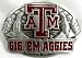 Texas A & M University Belt Buckle, NCAA Collegiate Buckle