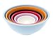 Present Time Bowls set Retro melamine ass. colors
