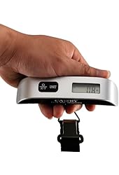 Camry 110 Lbs Luggage Scale with Temperature Sensor and Tare Function