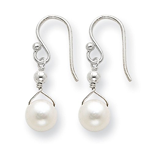 Sterling Silver freshwater Cultured Pearl Earrings