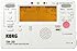 Korg TM50PW Instrument Tuner and Metronome, White