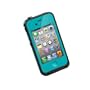 COCO FUN Waterproof Protection Case Cover For Apple iPhone 4/4S - (Multi Color) - Blue