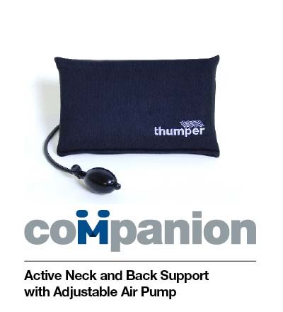 Thumper Companion Inflatable Back and Neck Support - Thumper Companion Inflatable Back and Neck Support - COMPANIONCOMPANION