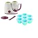 Beaba B2212 Baby Cook Set - Baby Cook and Multiportions - Blue 