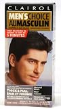 Clairol Men's Choice Shampoo-in Hair Colour Natural Black M44 (Pack of 2)