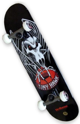 Birdhouse (CPX1046) Tony Hawk Falcon 4 Series 7.25-Inch Mini Complete Skateboard (Black)