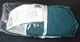Green Bed Skirt with Pleats - Twin Size