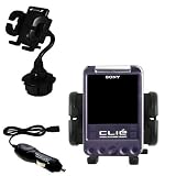 Review Gomadic  / Sony Clie SJ33 Car Cup Holder with Car Charger - Uses Gomadic TipExchange