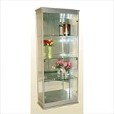 IMAGE OF Wood & Glass Rectangular Curio