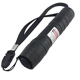 MillionAccessories Military Adjustable Focus Green Laser Pointer Pen 5mW 532nm Beam Powerful 5 Miles