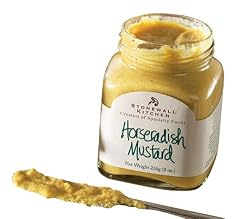 Stonewall Kitchens Horseradish Mustard 8-Ounce Jars (Pack of 6)