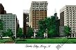 Columbia College Chicago Lithograph 14x10 Unframed Lithograph