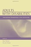 Adults With Disabilities: international Perspectives in the Community