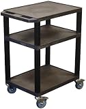 H. Wilson Utility Cart with High Roll Chrome Casters