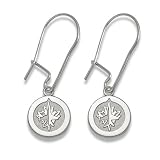 Winnipeg Jets Sterling Silver Dangle Earrings