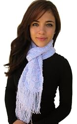 Handmade Lightweight Scarf - Easter Breeze (100% Hand-knitted)