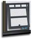 Gate Way Pet Door for Screens - 8 x 9 1/2