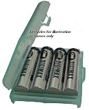 EXTREME Tough Storage Case for 4 AAA batteries EXCLUSIVE NEW LOW PRICE ! PROTECT & STORE YOUR BATTERIES
