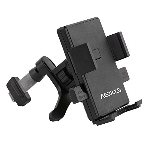 Car Mount, AEDILYSÂ® Universal Cell Phone Air Vent Car Holder Cradle for iPhone 6 / 6 Plus / 5S / 5C / 4S, Samsung Galaxy S6 / S6 Edge / S4 / S3 / Note 4, Google Nexus 5/4, LG, HTC,Amazon Fire phone