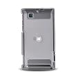 Back Cover for Motorola Devour A555 (Verizon) Snap-On Protector Hard Case Transparent Cover Smoke Grey