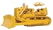 International TD-25 Crawler with Hitch, Blade & Umbrella 1/50 50-3132