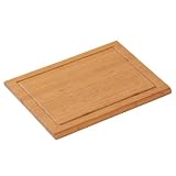 Kesper 58100 Schneidebrett aus FSC-zertifiziertem Bambus, 31 x 21 x 1.8 cm