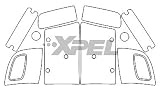 XPEL H9904A Clear Headlamp Protection Kit
