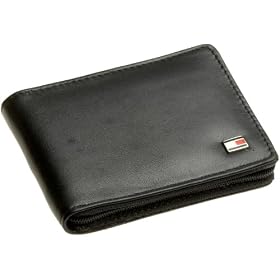 Tommy Men's Oxford Zip Around Wallet