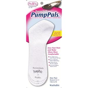 Pedifix Pumppals Terrycloth Insoles