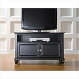 Cambridge Black Wood TV Stand