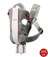BabyBjörn Air Carrier -Grey/White