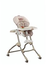 Fisher-Price Easy Clean High Chair - Tan Plaid