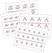 Raised Alphabet Letters Manuscript Upper twin pack