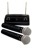 Soundlab High Quality 173.8/175.0MHz VHF Dual Handheld Radio Microphone System