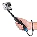 Trehapuva Selfie Stick, 19â€ Waterproof Hand Grip Adjustable Extension Monopod Pole Compatible With GoPro Hero(2018) Hero 7 6 5 4 3+3 2 1 Session, AKASO, Xiaomi Yi,SJCAM SJ4000 SJ5000 SJ6000 More(Blue)
