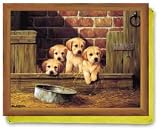 Click for more about Labrador Pups Lap tray - Creative Tops.