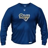 Reebok St. Louis Rams Sideline Authentic Long Sleeve Speedwick T-Shirt XX Large
