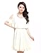Vska Ssx Women Party Evening Crew Neck Short Sleeve Strapless Elegant Dress