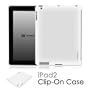 CaseCrown Smart Cover-Mate Clip On Case (White) for the iPad 2 compatible with Apple Smart cover