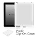CaseCrown Smart Cover-Mate Clip On Case (White) for the iPad 2 compatible with Apple Smart cover