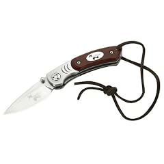 Fox Einhandmesser, Serie RedFox, Stahl 440 A, Pakkaholz, Holzbox