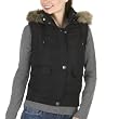 Mossimo Supply Co. Plaid Puffer Vest - Ebony
