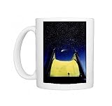 Telescope andamp;amp; comet Hale-Bopp Photo Mugs