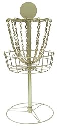 Dga Mini Trophy Disc Golf Basket (Gold)